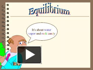 Equilibrium presentation | free to view