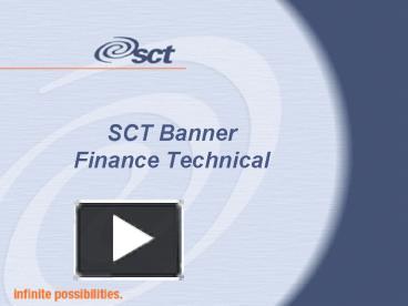 Ppt Sct Banner Finance Technical Powerpoint Presentation Free