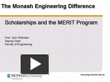 Monash australia picture