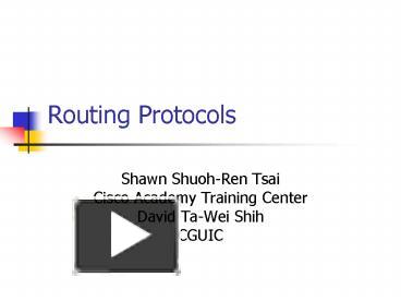 PPT – Routing Protocols PowerPoint presentation | free to view - id ... image.