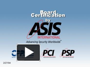 ASIS-CPP Online Praxisprüfung