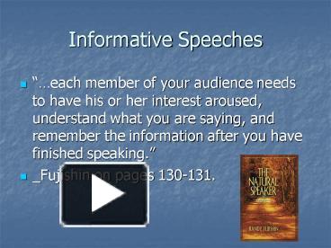 Informative brief powerpoint picture