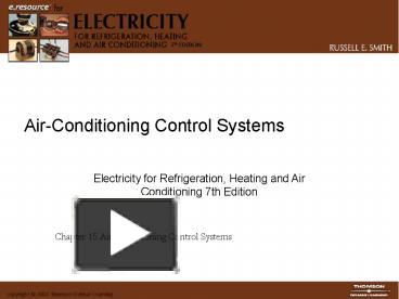 Air-Conditioning Control Systems presentation | free to download