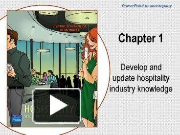 Introduction to hotel industry ppt image