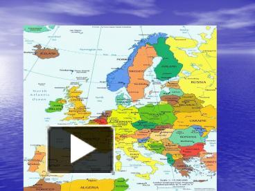 PPT – Geography of Europe PowerPoint presentation | free to view - id ...