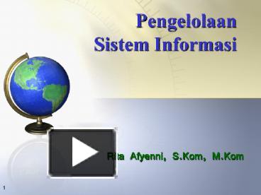 Pengelolaan Sistem Informasi