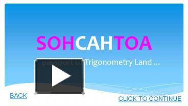 Help with trigonometry presentation picture