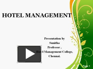 powerpoint-presentation-on-hotel-management