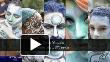 PPT – Nude Models Artists take to NYC streets PowerPoint presentation