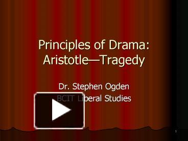 Pay for drama presentation 06 image