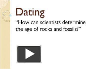 Dating presentation | free to view