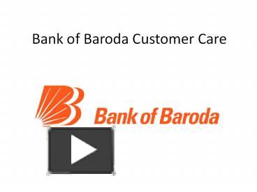 Ppt Bank Of Baroda Powerpoint Presentation Free To Download