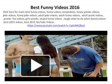 Adult Funny Videos