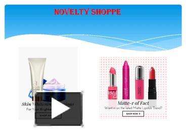 PPT – novelty PowerPoint presentation | free to download - id: 82ea8a-MjMzY