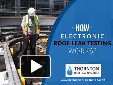 UK Leak Detection - Electronic Testing presentation | free to download