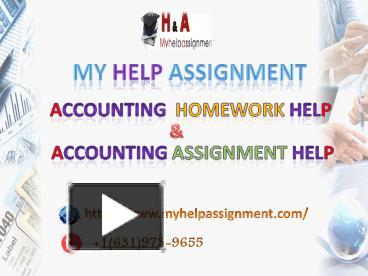 Accounting Assignment & Homework Help presentation | free to download