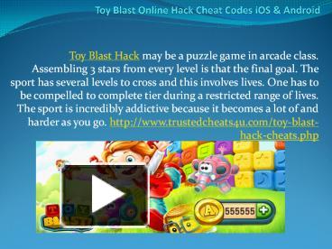 toy blast mod ios