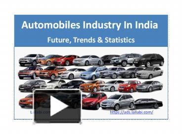 automobile market in india ppt  software