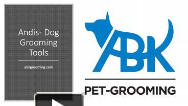 andis dog grooming