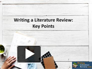 Apa literature review sample pdf picture