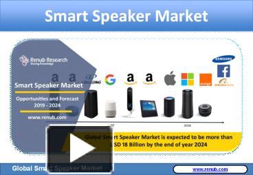 smart speaker ppt