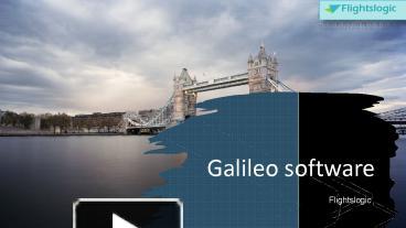 Galileo Software Travel Free Download