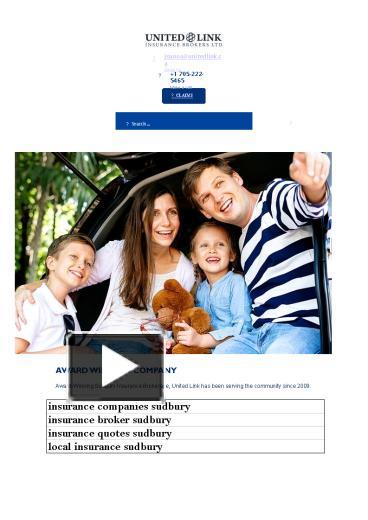 PPT – intact insurance sudbury PowerPoint presentation | free to