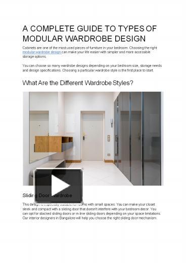 ppt-a-complete-guide-to-types-of-modular-wardrobe-design-powerpoint