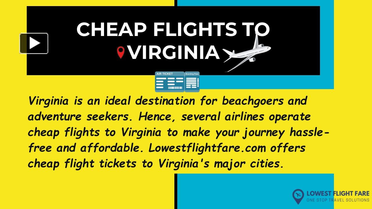 PPT Lowest flight fare PowerPoint presentation free to download