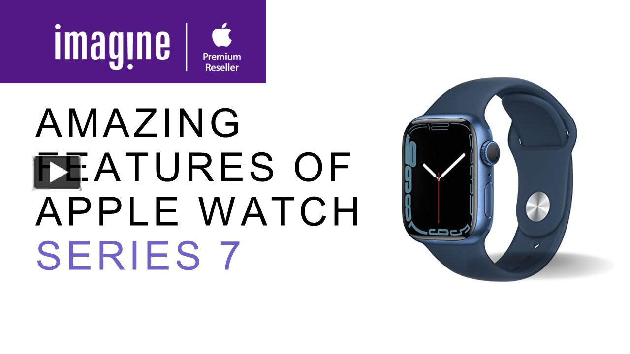 PPT Apple Watch 7 Amazing Features Apple Watch Series 7 Colors