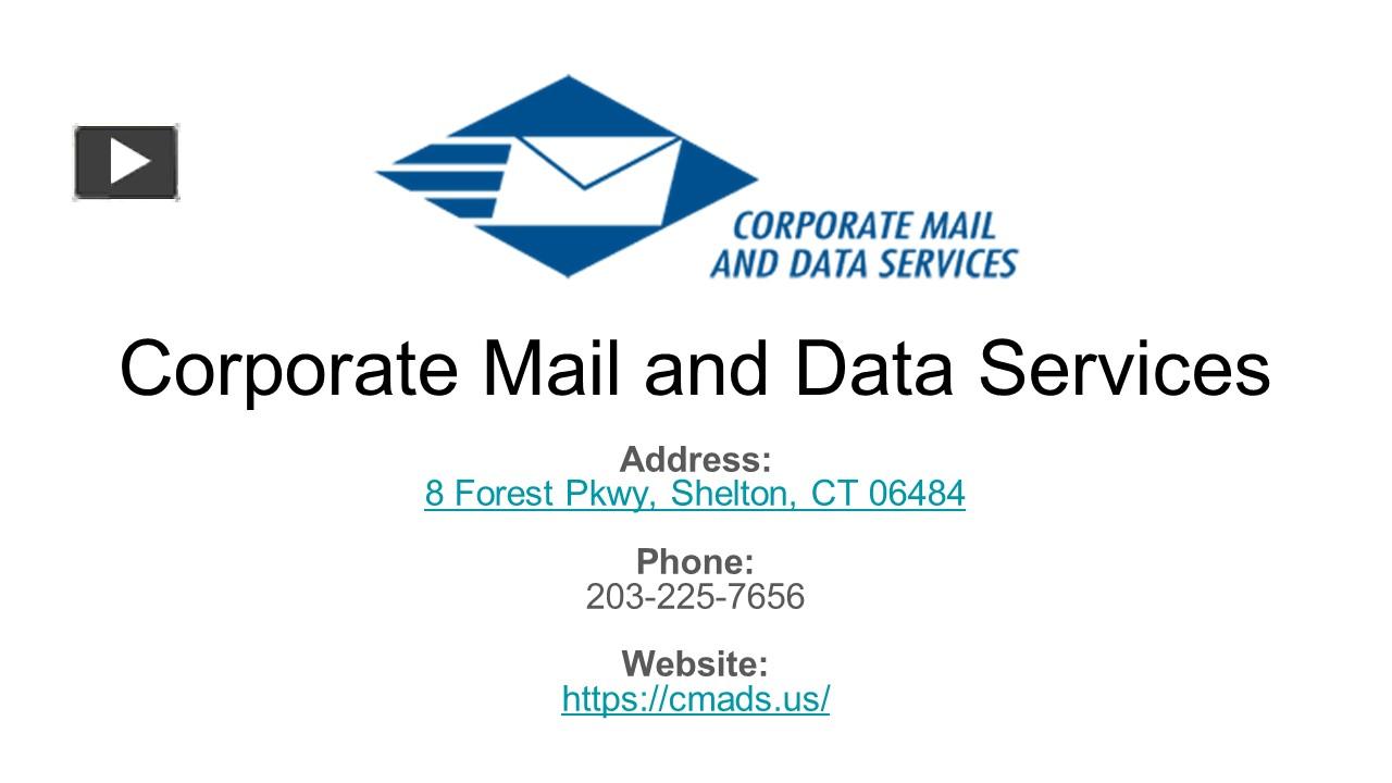 PPT Print and mail services PowerPoint presentation free to