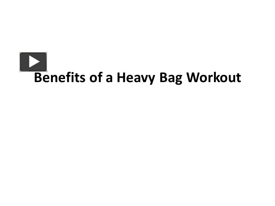 PPT How to Improve Your Punching Bag Workout? PowerPoint presentation