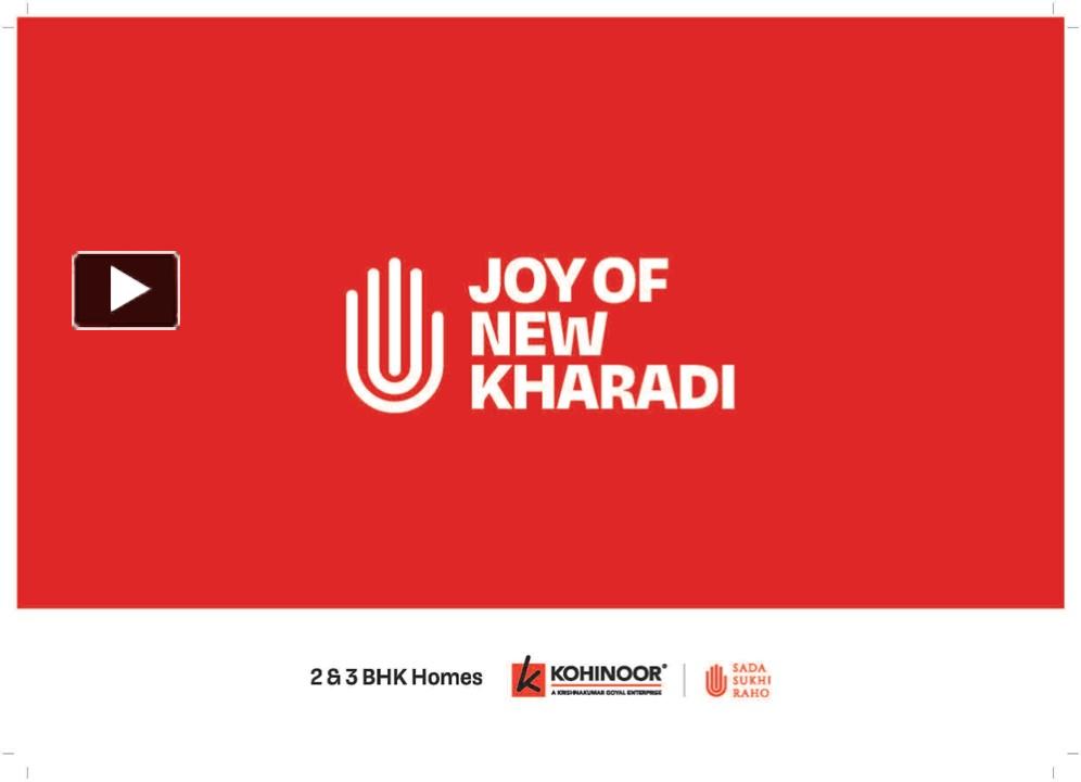 PPT Kohinoor Kaleido New Kharadi 3 and 4 BHK Homes at Kohinoor