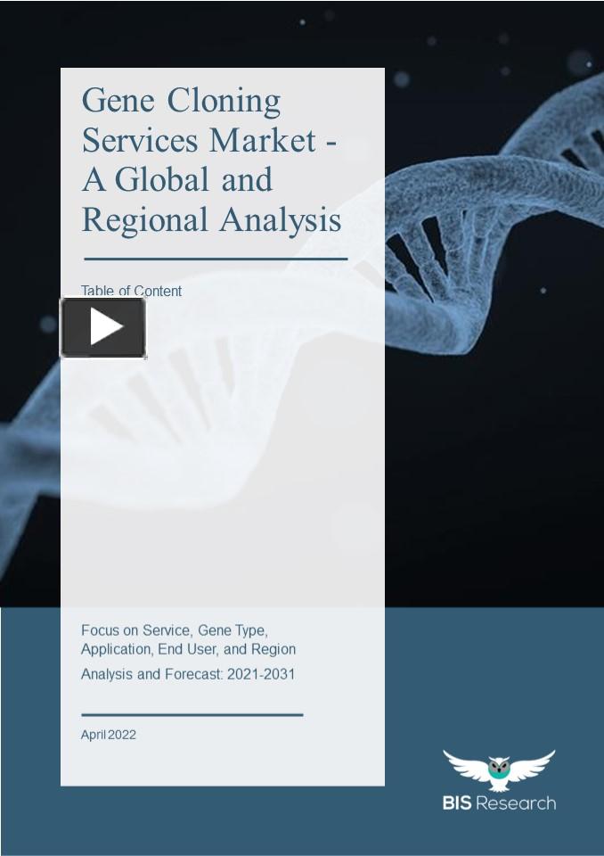 Gene Cloning Services Market - A Global and Regional Analysis ...