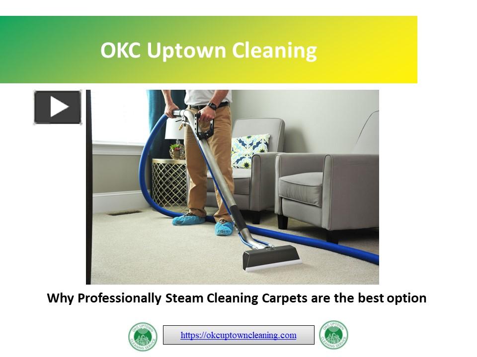 PPT Why Professionally Steam Cleaning Carpets are the best option PowerPoint presentation