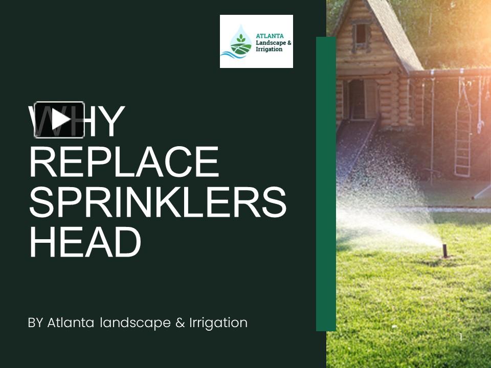 PPT Why Repair Sprinkler Head PowerPoint presentation free to