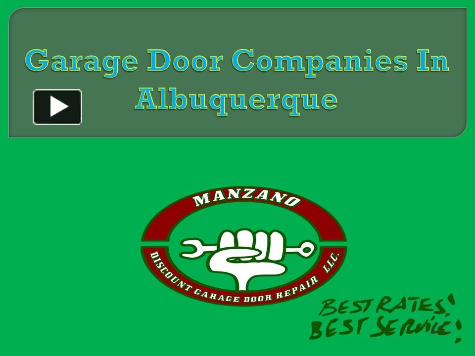 ppt-garage-door-companies-in-albuquerque-powerpoint-presentation