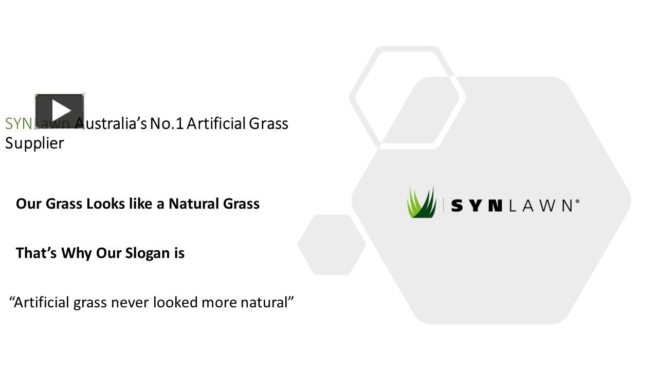 PPT How To Choose the Right Artificial Grass PowerPoint presentation