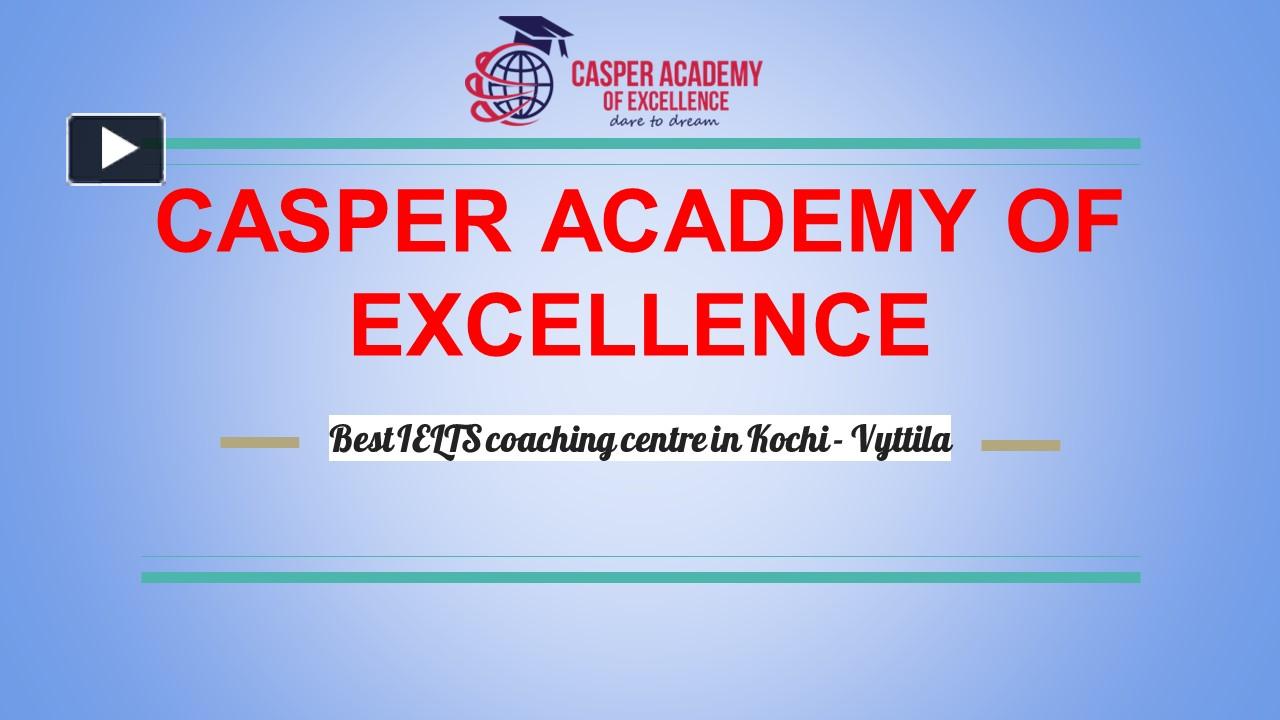PPT IELTS coaching centres in Ernakulam PowerPoint presentation