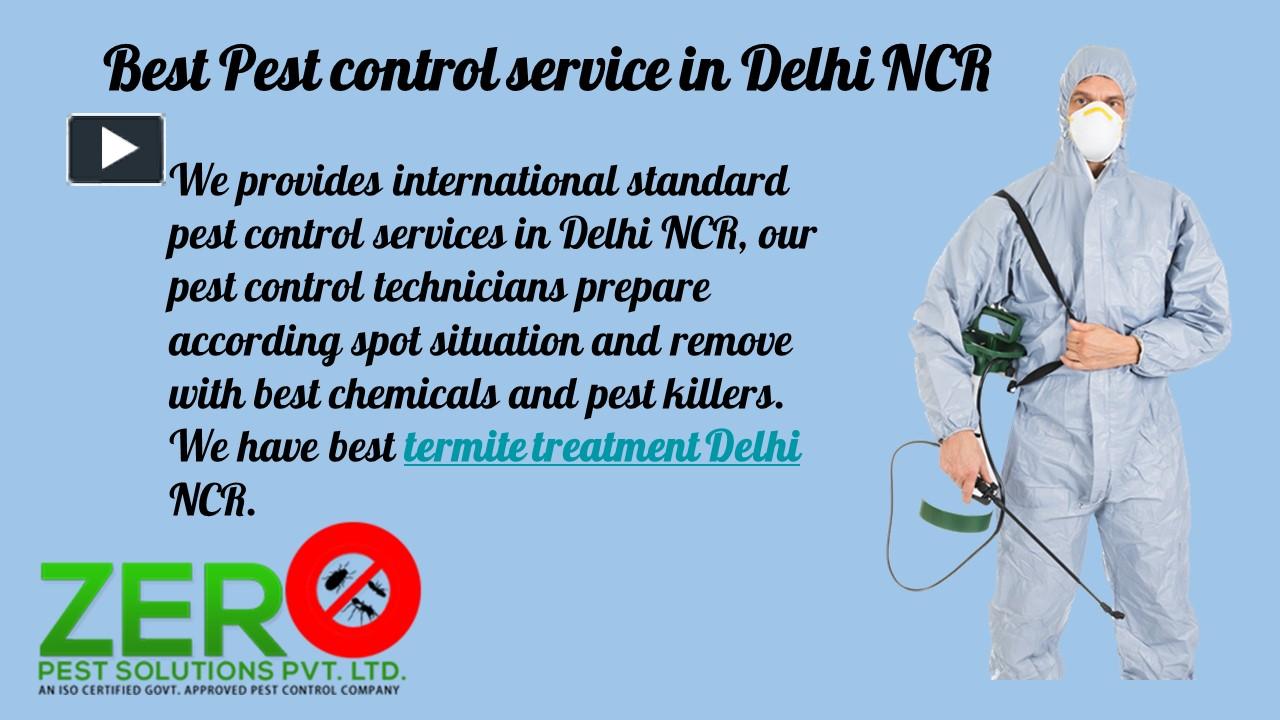 PPT Best Pest Control Service in Delhi NCR PowerPoint presentation