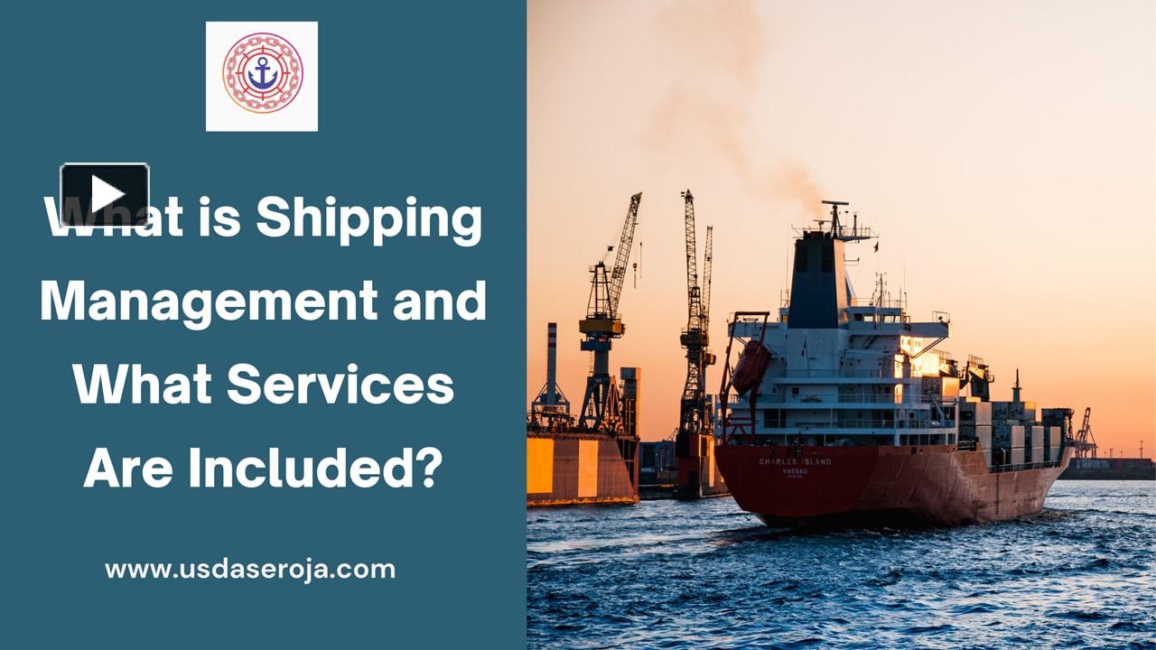 PPT What is Shipping Management and What Services Are Included
