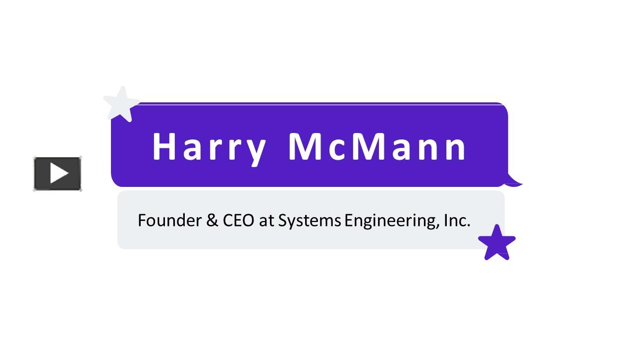 PPT Harry McMann Remarkably Capable Expert Falmouth, Maine