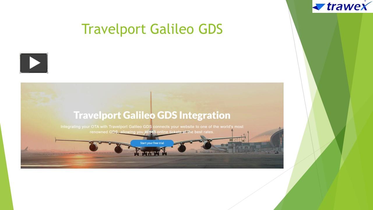 PPT Travelport Galileo GDS PowerPoint presentation free to download