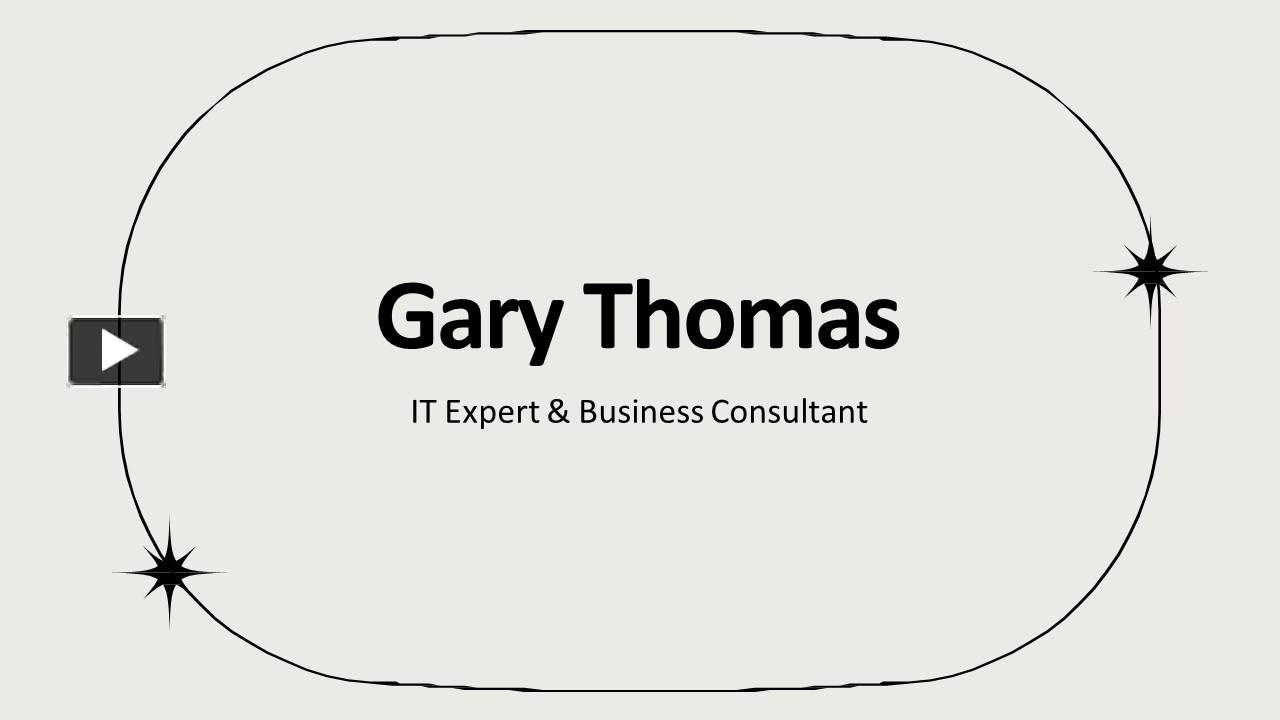 PPT Gary Thomas Remarkably Capable Expert Cincinnati, Ohio PowerPoint presentation free