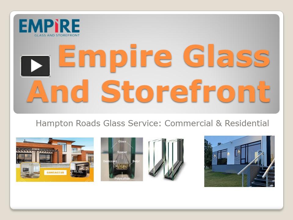 PPT Glass Repair Virginia Beach PowerPoint presentation free to