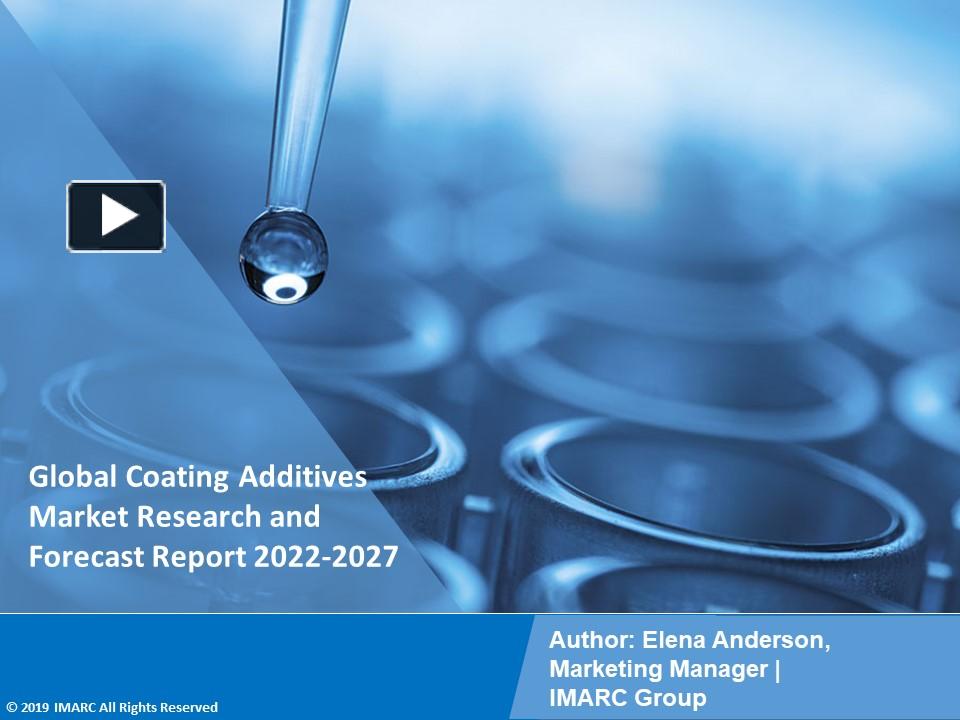 PPT Coating Additives Market Size 20222027 PowerPoint presentation