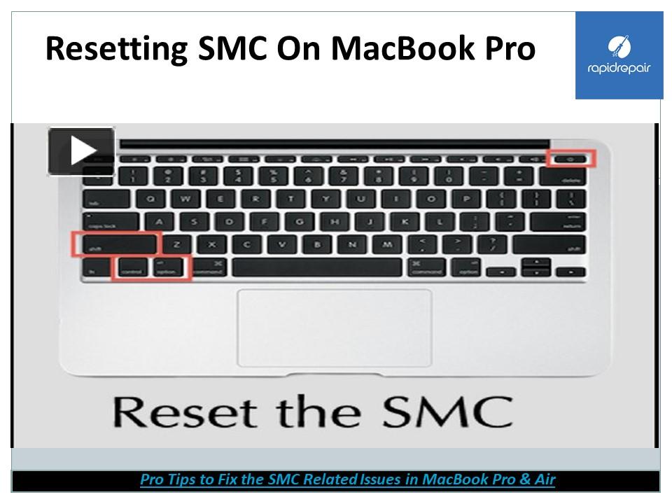 PPT Resetting SMC On MacBook Pro PowerPoint presentation free to