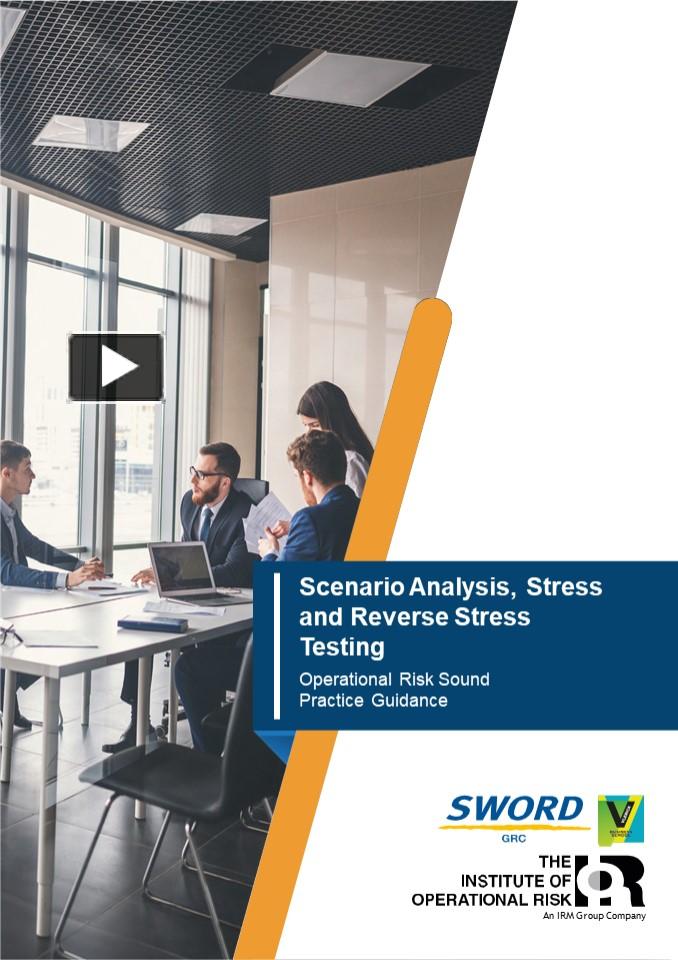 PPT Scenario Analysis, Stress and Reverse Stress Testing PowerPoint