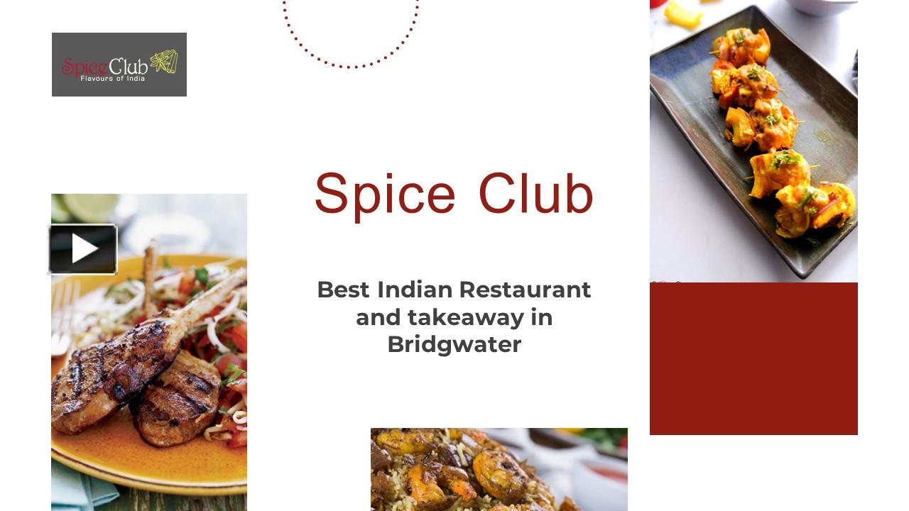 PPT Spice Club Indian Restaurant & Takeaway in Eastover, Bridgwater