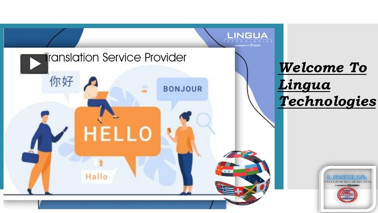 PPT Manage your Business in Singapore with Efficient Translation